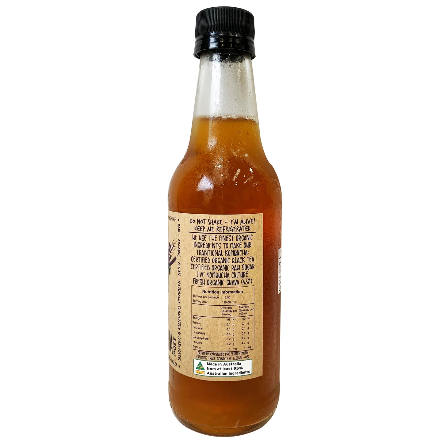 Bottled Culture - Drinks Kombucha - Guava (330mL)
