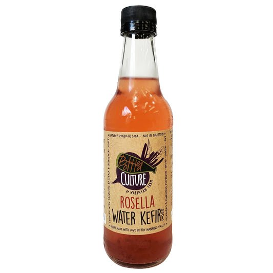 Bottled Culture Drinks Rosella Water Kefir 330ml