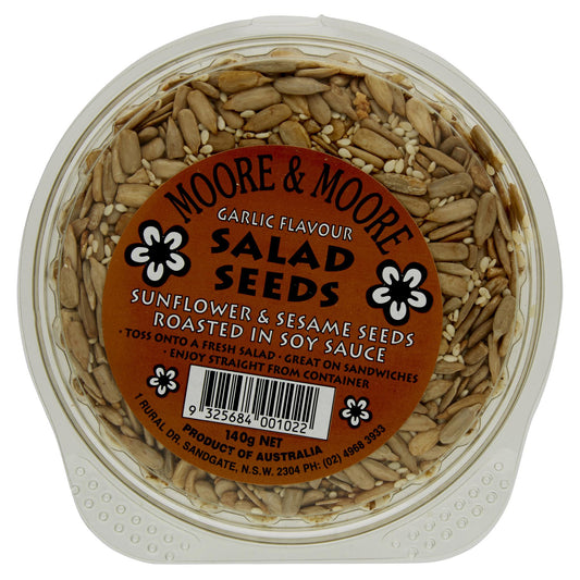 Moore Salad Seeds Garlic 140g , Grocery-Dry Goods - HFM, Harris Farm Markets
 - 1