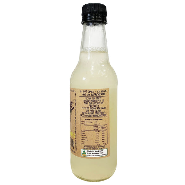 Bottled Culture Drinks Lemongrass and Ginger Water Kefir 330ml