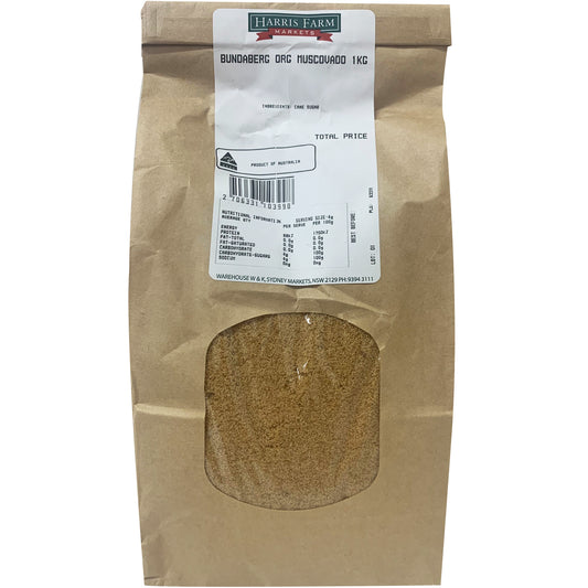 Bundaberg - Sugar - Organic Muscovado Sugar | Harris Farm Online