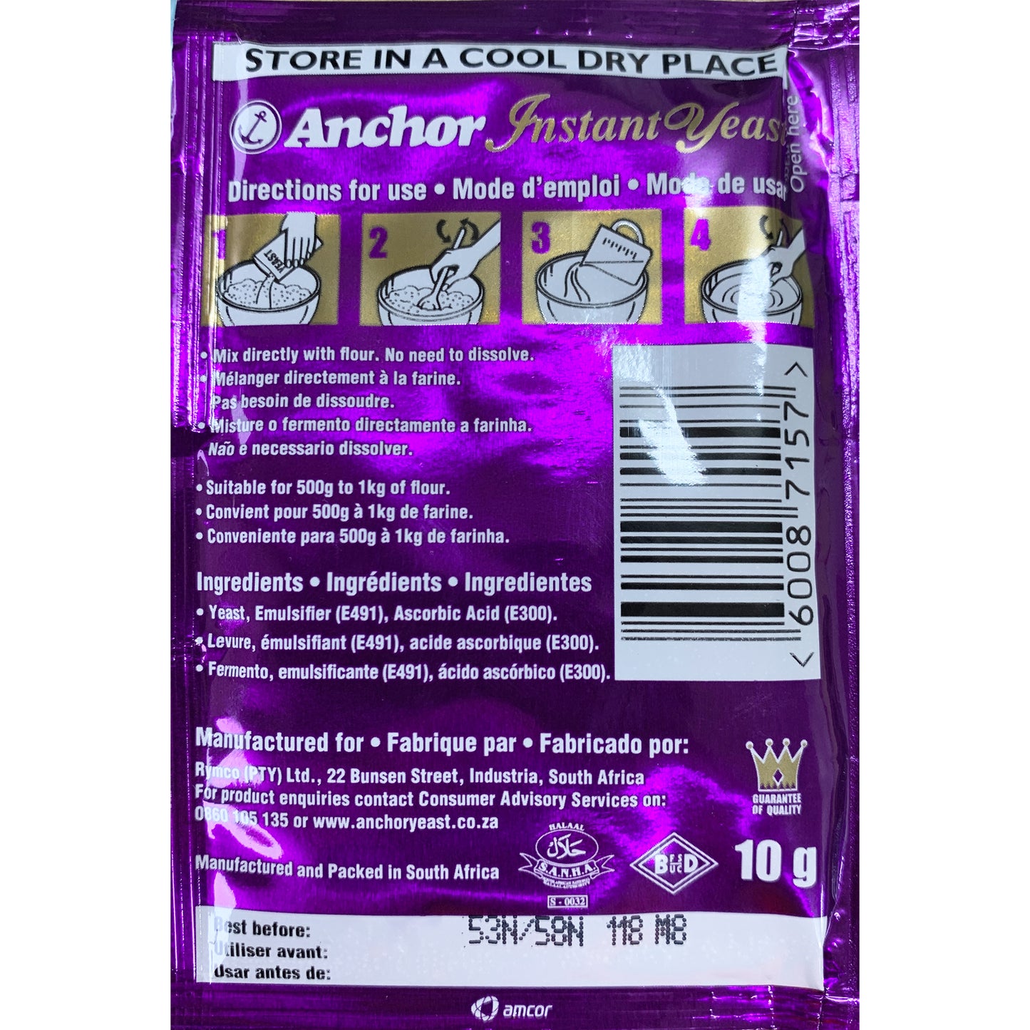 Anchor - Yeast Instant | Harris Farm Online