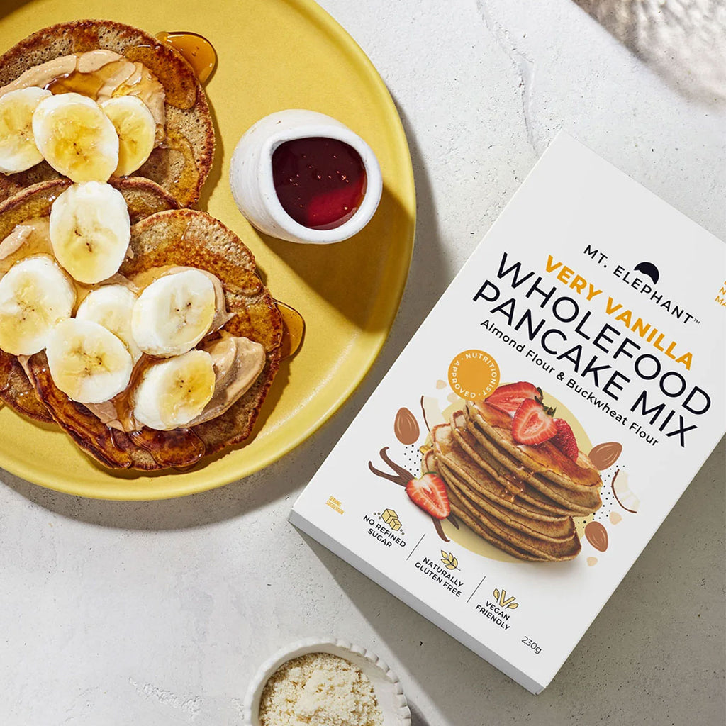 Mt Elephant Very Vanilla Wholefood Pancake Mix 230g Harris Farm Markets