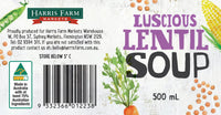 Harris Farm Soup Lentil 500ml
