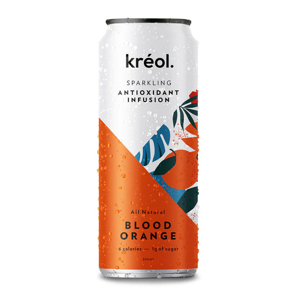 Kreol Sparkling Drink Blood Orange 330ml | Harris Farm Online