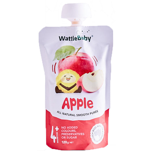WattleBaby - Natural Baby Food - Apple (120g)