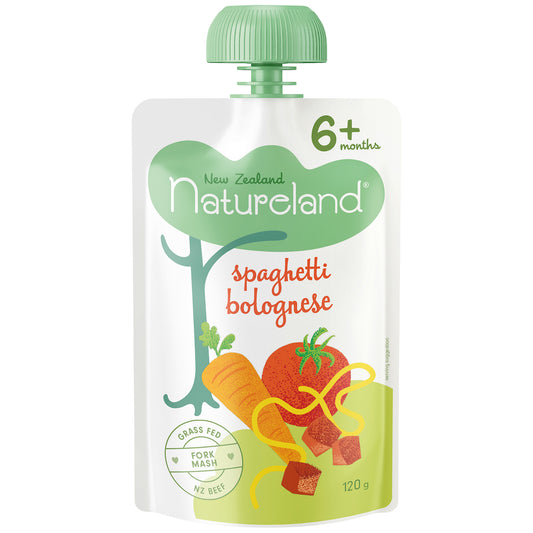NZ Natureland - Baby Food - Spaghetti Bolognese (6 months plus, 120g)