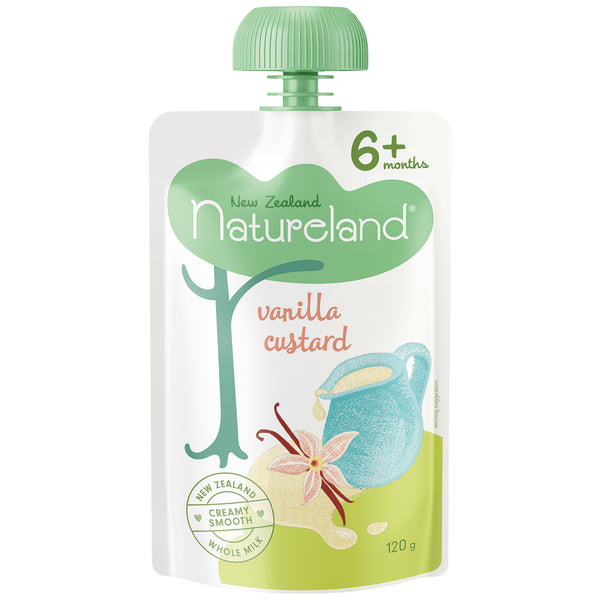 NZ Natureland Vanilla Custard 6+ Months | Harris Farm Online