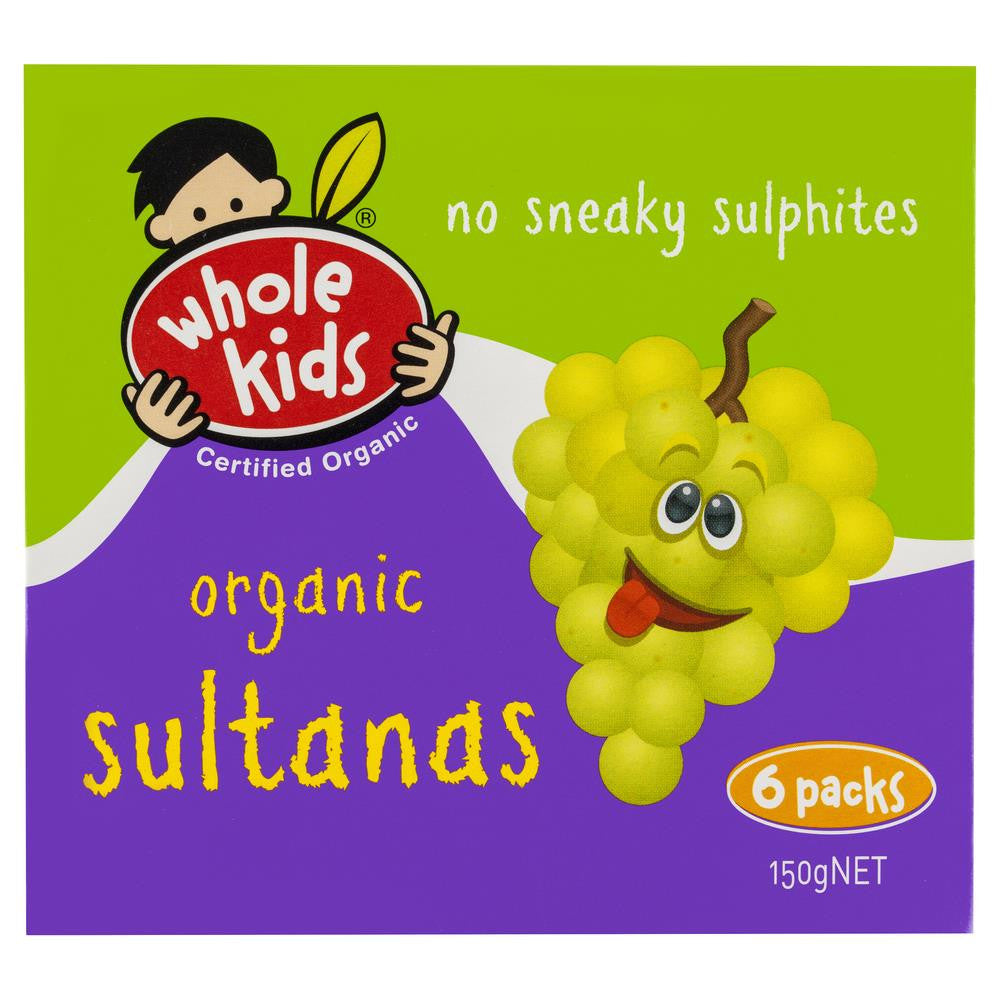 Whole Kids Organic Sultanas 150g , Grocery-D_Fruit - HFM, 
 - 1