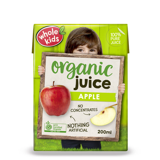 Whole Kids Organic Apple Juice 200ml