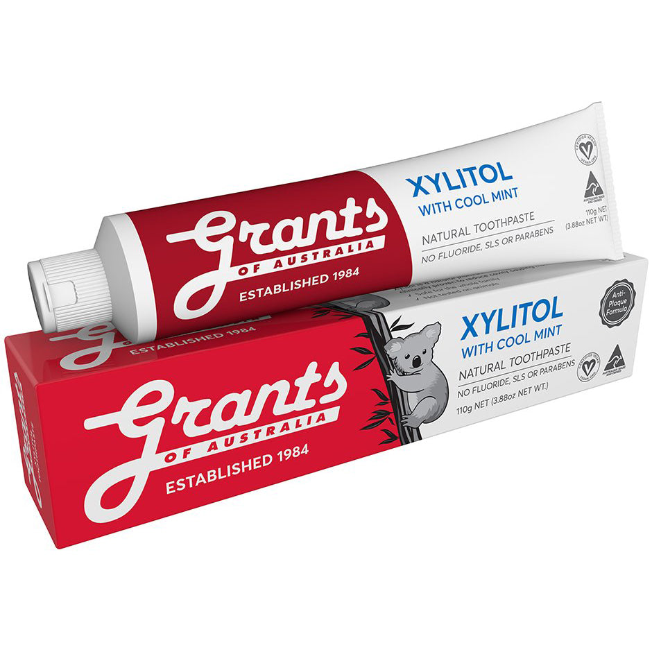 Grants Xylitol Toothpaste Fluoride Free | Harris Farm Online