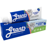 Grants Blueberry Burst Kids Natural Toothpaste Fluoride Free | Harris Farm Online