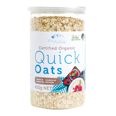 Chef's Choice Organic Rolled Oats 450g