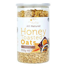 Chef's Choice All Natural Honey Toasted Oats 550g