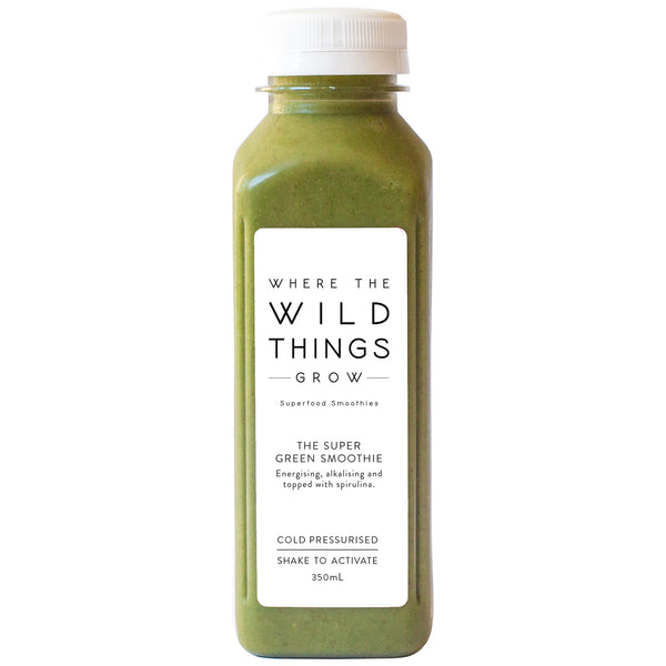 Where The Wild Things Grow Superfood Smoothies The Super Green 370ml