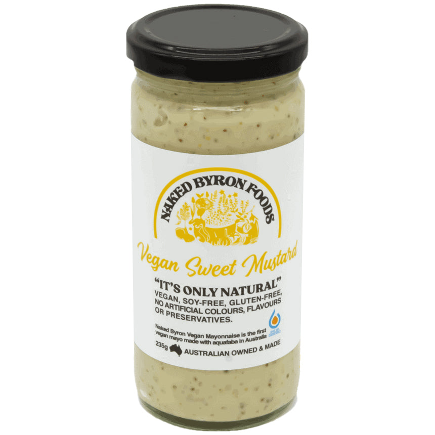 Naked Byron Foods Vegan Sweet Mustard Mayonnaise | Harris Farm Online