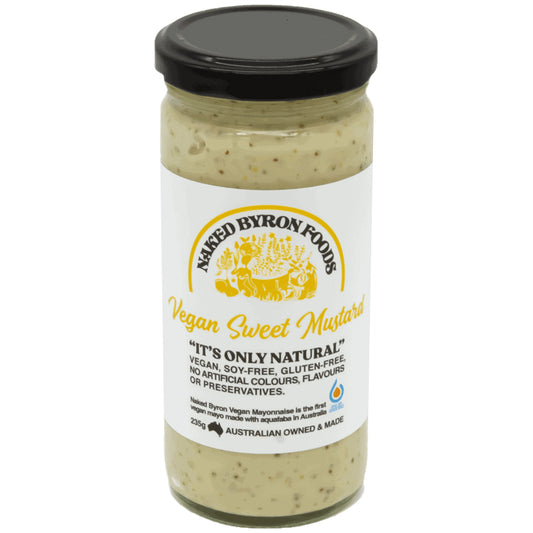 Naked Byron Foods Vegan Sweet Mustard Mayonnaise | Harris Farm Online