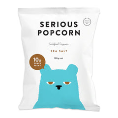 Serious Popcorn Sea Salt Multipack 120g | Harris Farm Online