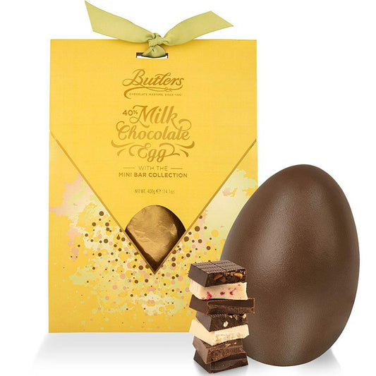 Butlers Milk Chocolate Egg with Mini Bar Collection | Harris Farm Online