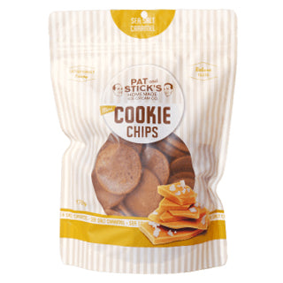 Pat and Stick's Homemade Mini Cookie Chips Sea Salt Caramel 170g