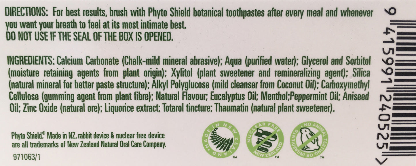 PhytoShield - Toothpaste - Herbal (100g)