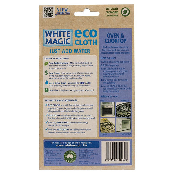 White Magic Eco Cloth Oven Cooktop , Grocery-Cleaning - HFM, Harris Farm Markets
 - 2