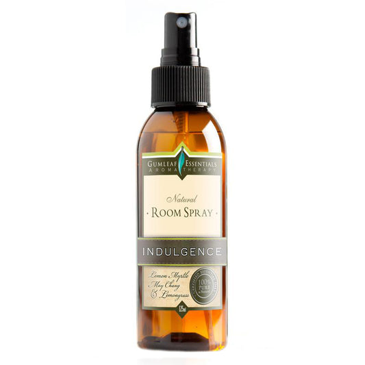 Gumleaf Essentials Indulgence Room Spray with Lemon Myrtle, May Chang and Lemongrass 125ml
