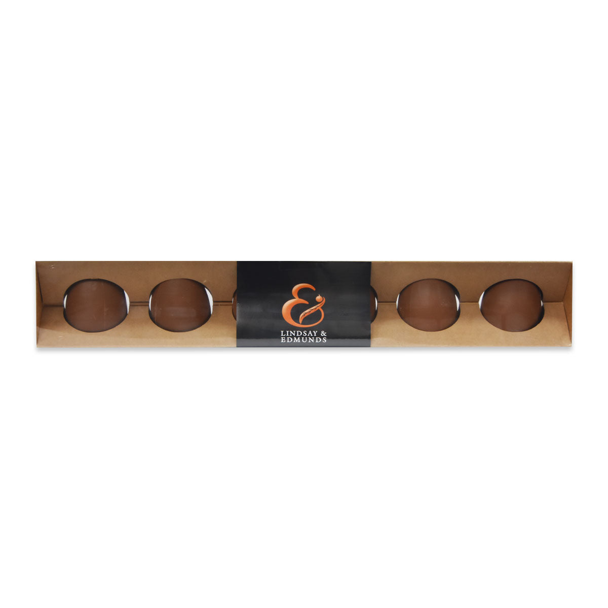 Lindsay and Edmunds Milk Chocolate Egg x6 150g | Harris Farm Online