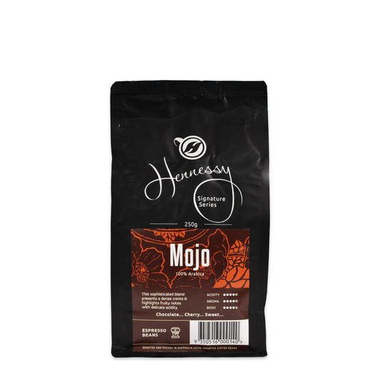 Hennessy Coffee Signature Mojo Coffee Beans 250g | Harris Farm Online