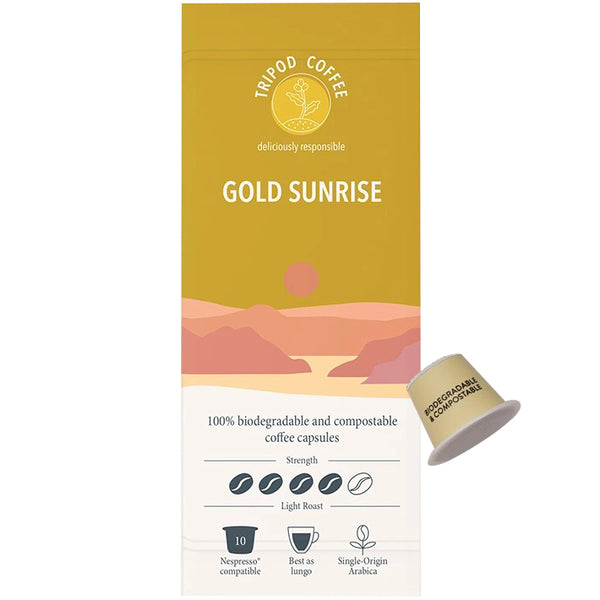 Tripod Coffee Gold Sunrise Coffee Light Roast | Harris Farm Online