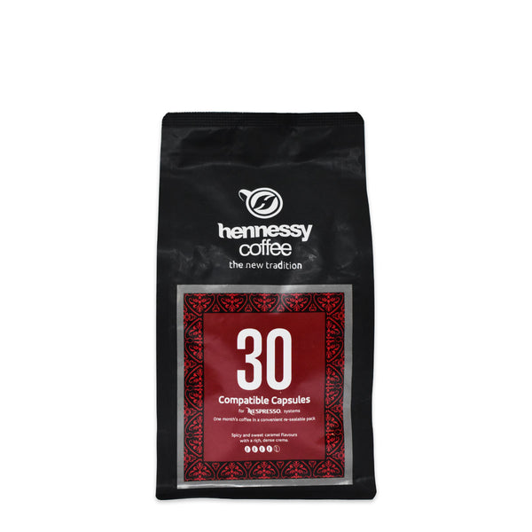 Hennessy Coffee Capsules Nespresso Compatible x30 | Harris Farm Online