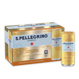 San Pellegrino Essenza Tangerine and Wild Strawberry Can 8 x 330mL | Harris Farm Online