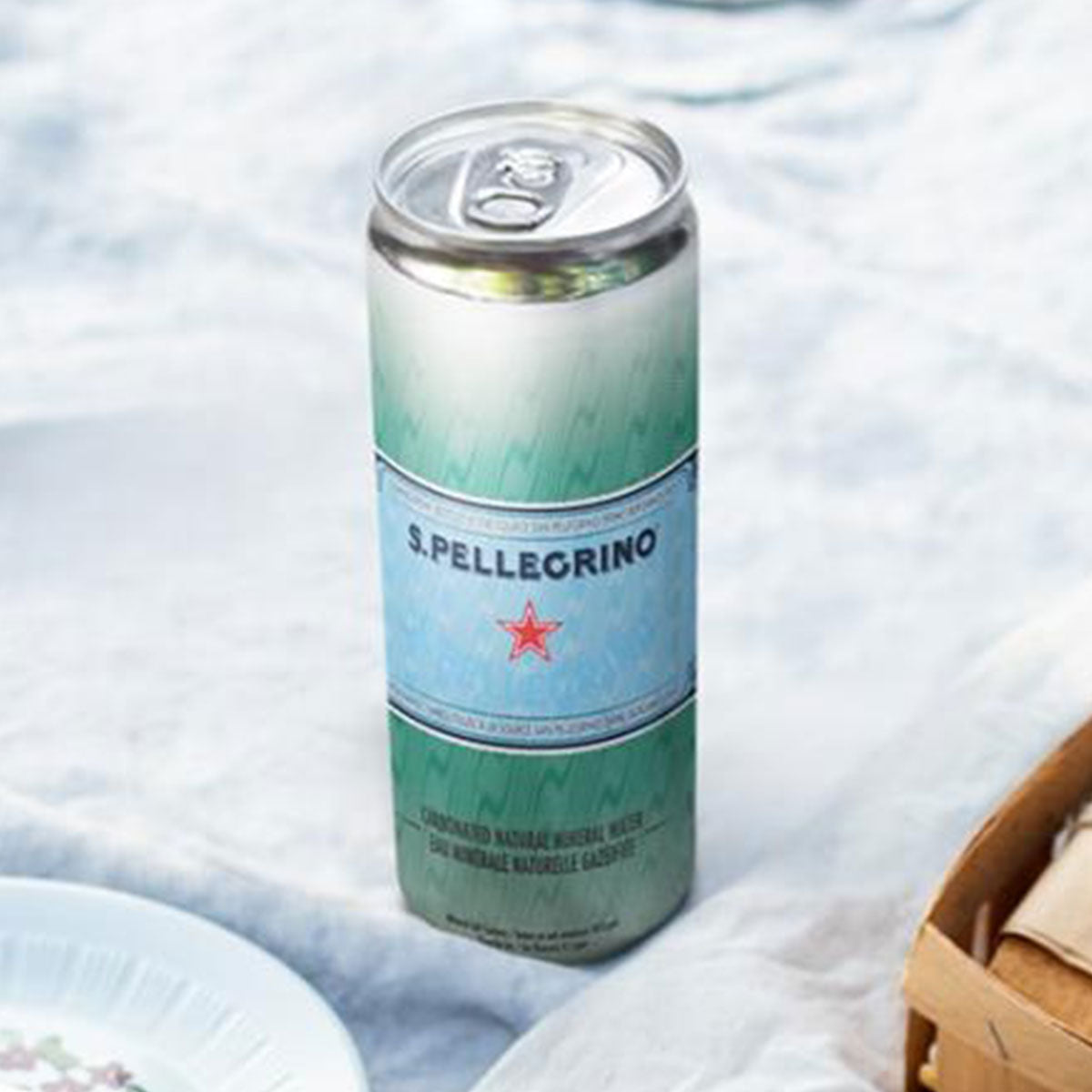 San Pellegrino Original Slim Can 8 x 330ml