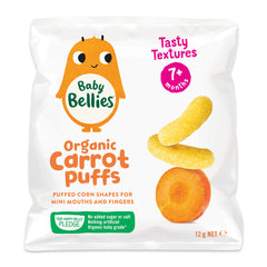 Baby Bellies Organic Carrot Puffs 12g | Harris Farm Online
