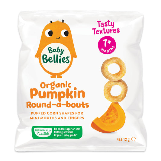 Baby Bellies Organic Pumpkin Round a Bouts 12g | Harris Farm Online