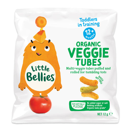 Little Bellies Organic Veggies Tubes 12g | Harris Farm Online