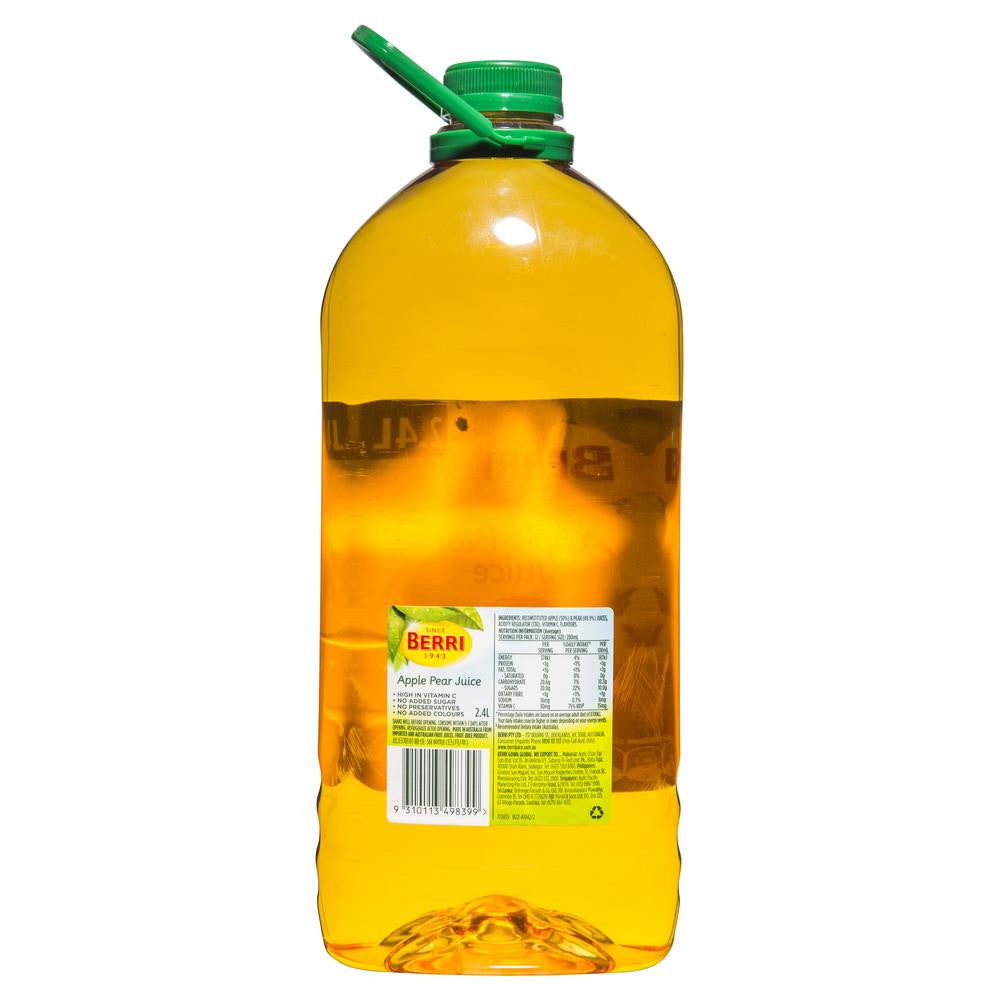 Berri Apple Pear Juice 2.4L , Grocery-Drinks - HFM, Harris Farm Markets
 - 2