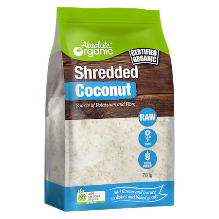 Absolute Organic - Shredded Coconut (200g)