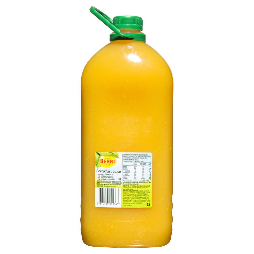 Berri Breakfast Fruit Juice 2.4L , Grocery-Drinks - HFM, Harris Farm Markets
 - 2