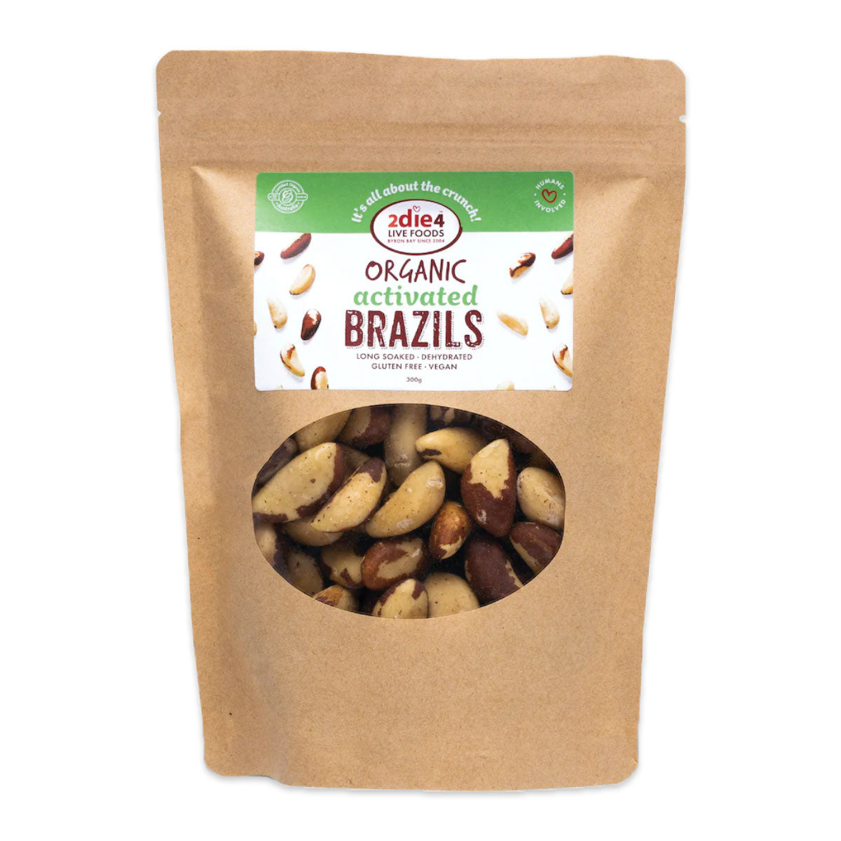 2Die4 Live Foods Activated Organic Brazil Nuts 120g | Harris Farm Online