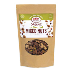 2Die4 Live Foods Activated Organic Mixed Nuts 120g | Harris Farm Online