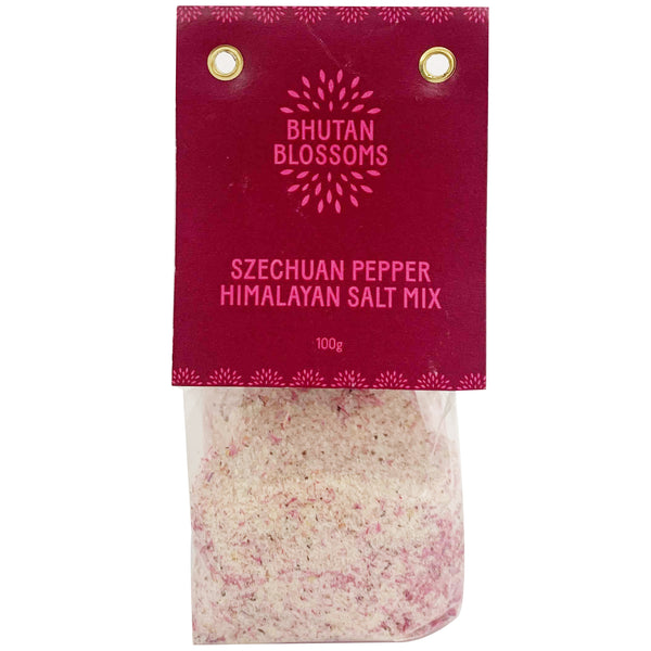 Bhutan Blossoms Szecguan Pepper Himalaya Salt Mix | Harris Farm Online