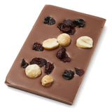 Koko Black Milk Chocolate Cranberry Macadamia and Cherry | Harris Farm Online