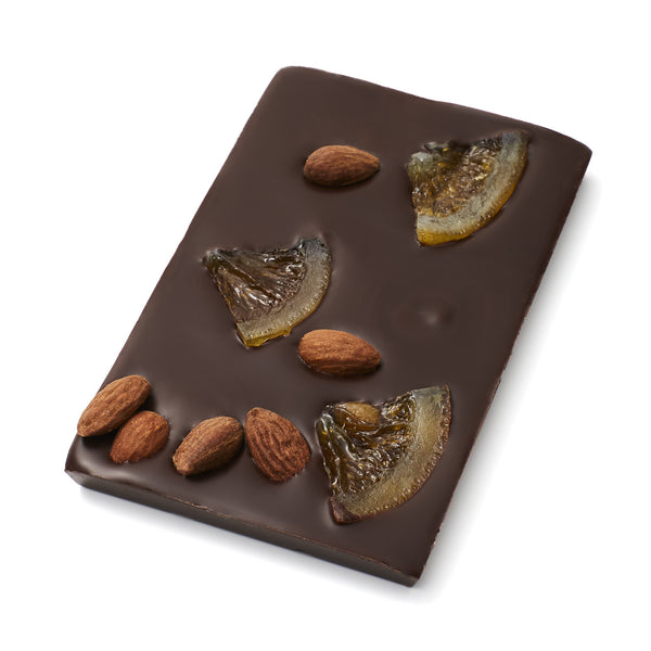 Koko Black Dark Chocolate Dark Zesty Orange and Almond | Harris Farm Online