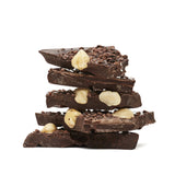 Koko Black Dark Chocolate Hazelnut and Caramelised Cocoa Nibs 100g