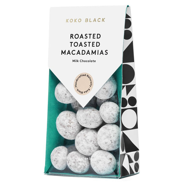Koko Black Milk Chocolate Roasted Toasted Macadamia | Harris Farm Online