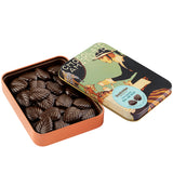 Amatller 70% Cacao Chocolate with Sea Salt Leaves Tin | Harris Farm Online