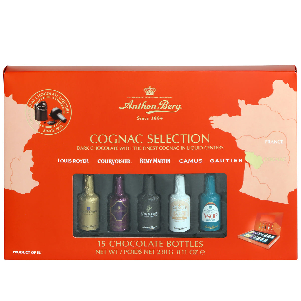 Anthon Berg Dark Chocolate Cognac Selection | Harris Farm Online