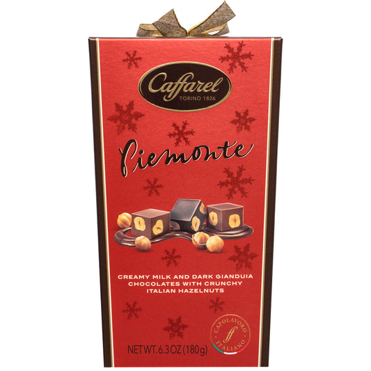 Caffarel Piemonte Assorted Milk and Dark Chocolate with Hazelnuts Ballotin Box | Harris Farm Online