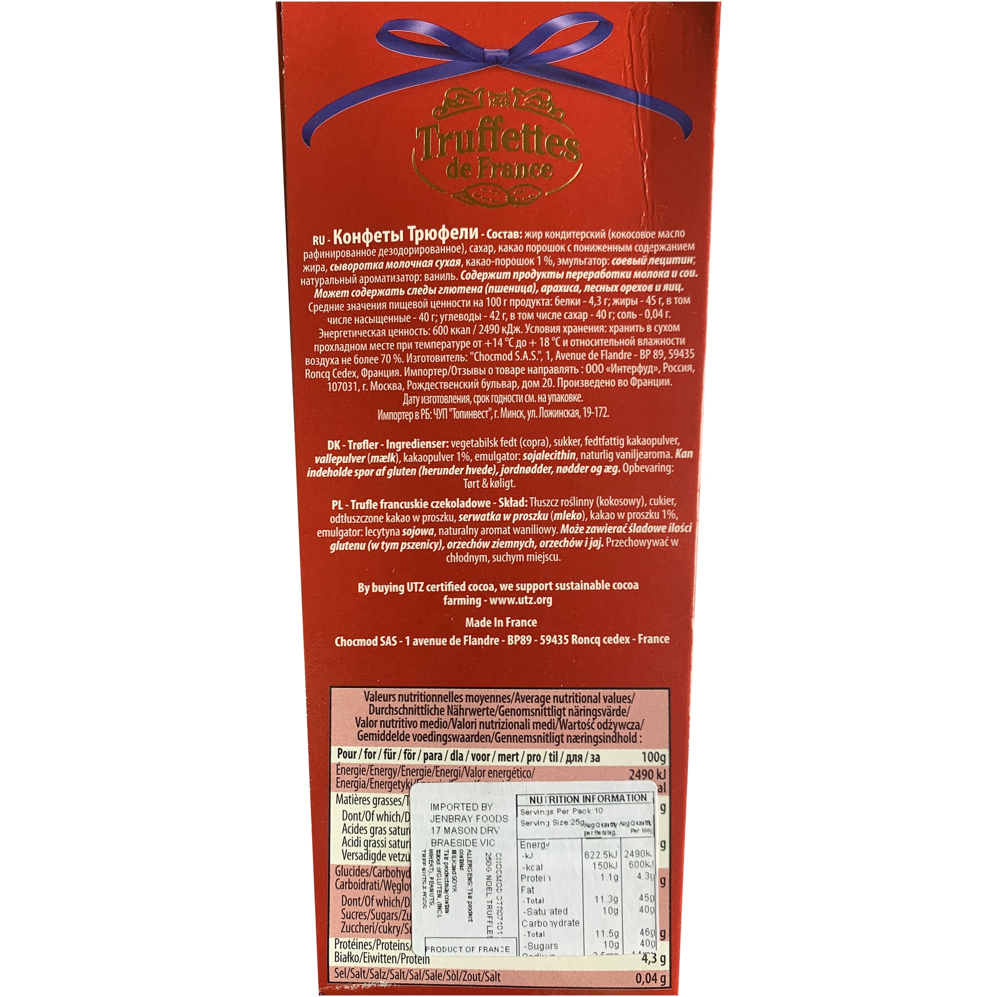 Chocmod French Truffles Dusted with Cocoa Powder | Harris Farm Online